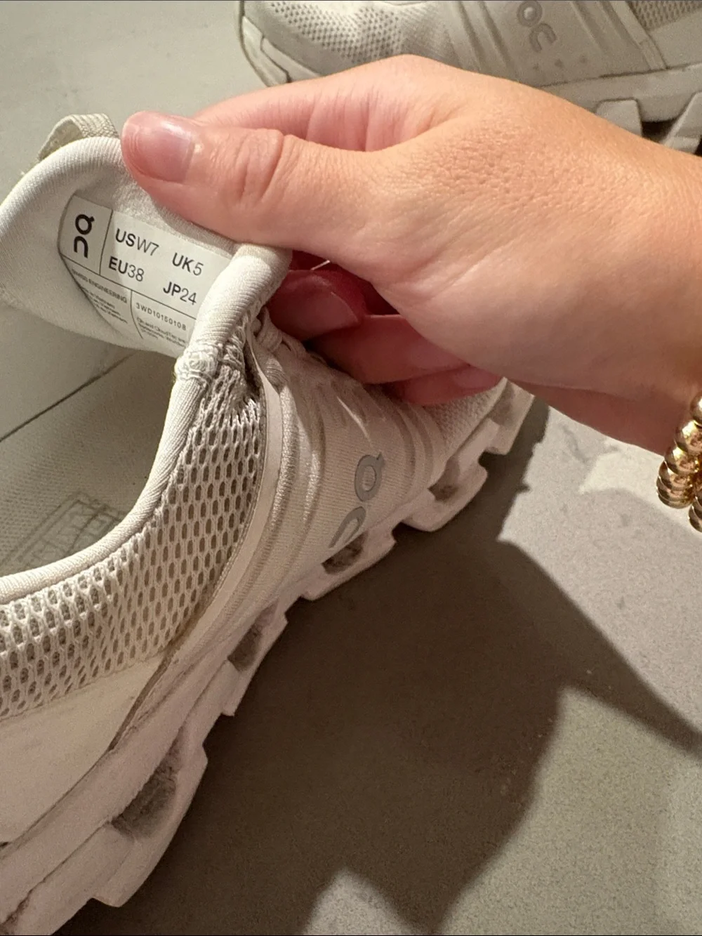 On Cloud White Sneakers 7